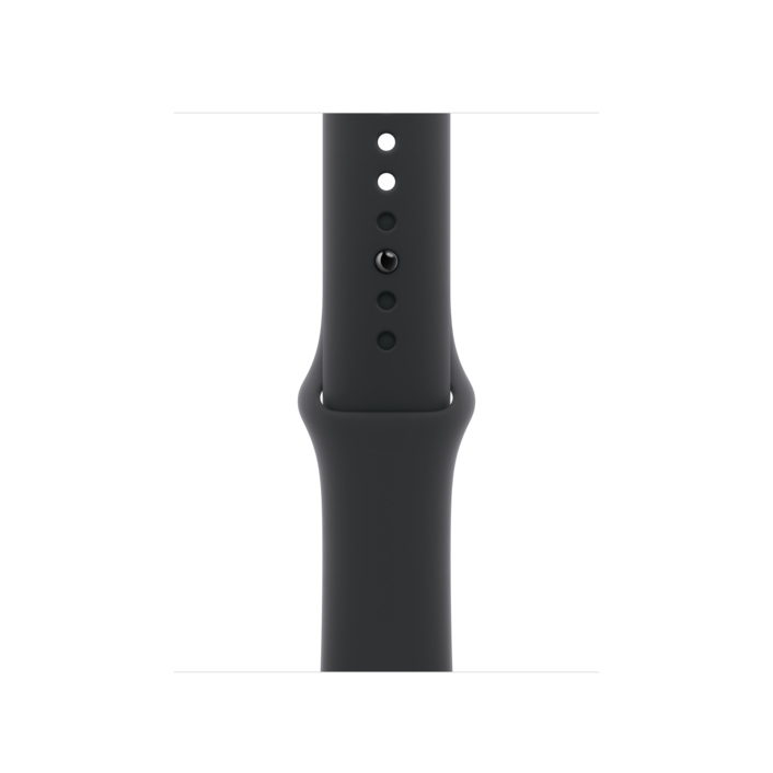 Apple Watch 42mm Sportarmband, schwarz - S/M