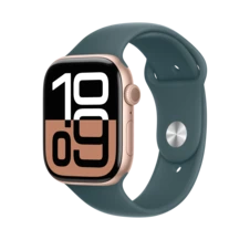 Sie sehen das Produktbild 03 von Apple Watch 46mm Sportarmband, seegrün - S/M Apple Watch 46mm Sportarmband, seegrün - S/M