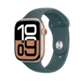 Apple Watch 46mm Sportarmband, seegrün - S/M