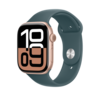 Apple Watch 46mm Sportarmband, seegrün - S/M