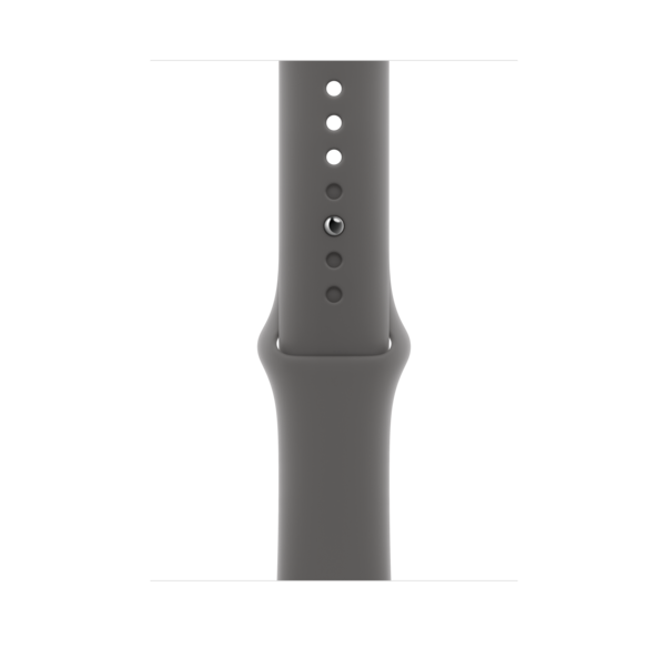 Sie sehen das Produktbild 02 von Apple Watch 46mm Sportarmband, steingrau - S/M Apple Watch 46mm Sportarmband, steingrau - S/M