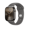 Sie sehen das Produktbild 03 von Apple Watch 46mm Sportarmband, steingrau - S/M Apple Watch 46mm Sportarmband, steingrau - S/M