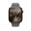 Apple Watch 46mm Sportarmband, steingrau - S/M