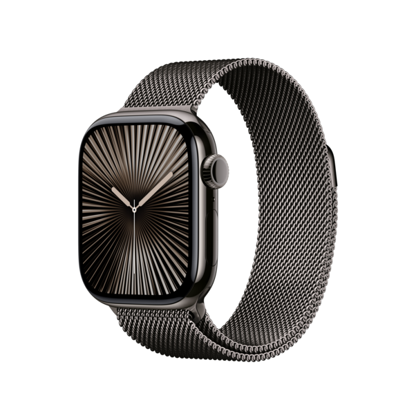 Sie sehen das Produktbild 04 von 42 mm Milanaise Armband Schiefer 42 mm Milanaise Armband Schiefer