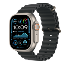 Sie sehen das Produktbild 04 von Apple Watch 49mm Verlängerung Ocean-Armband, schwarz - Gehäusefarbe natur Apple Watch 49mm Verlängerung Ocean-Armband, schwarz - Gehäusefarbe natur