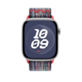 46 mm Nike Sport Loop Blau/Rot