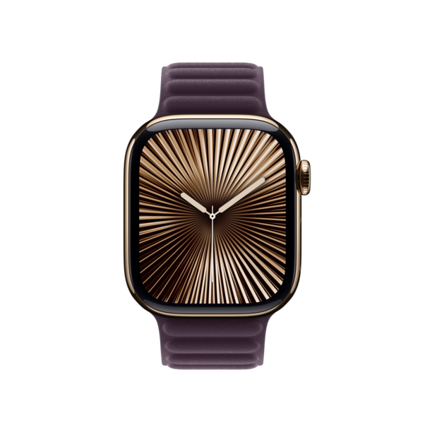 Apple Watch 42mm Armband mit Magnetverschluss, brombeere - S/M>