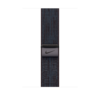 Sie sehen das Produktbild 02 von Apple Watch 46mm Nike Sport Loop, schwarz/blau Apple Watch 46mm Nike Sport Loop, schwarz/blau