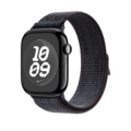Apple Watch 46mm Nike Sport Loop, schwarz/blau