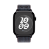 Sie sehen das Produktbild 06 von Apple Watch 46mm Nike Sport Loop, schwarz/blau Apple Watch 46mm Nike Sport Loop, schwarz/blau