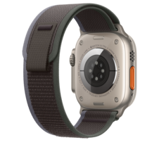 Sie sehen das Produktbild 05 von Apple Watch 49mm Trail Loop, blau/schwarz, M/L> Apple Watch 49mm Trail Loop, blau/schwarz, M/L>