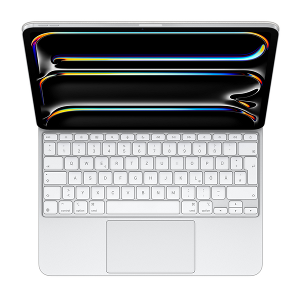 Sie sehen das Produktbild 05 von Magic Keyboard für 13" iPad Pro (M4) - Deutsch - Weiß Magic Keyboard für 13" iPad Pro (M4) - Deutsch - Weiß