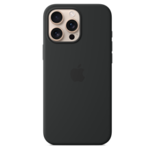 Sie sehen das Produktbild 02 von Apple iPhone 16 Pro Max Silikon Case mit MagSafe, schwarz Apple iPhone 16 Pro Max Silikon Case mit MagSafe, schwarz