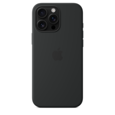 Sie sehen das Produktbild 05 von Apple iPhone 16 Pro Max Silikon Case mit MagSafe, schwarz Apple iPhone 16 Pro Max Silikon Case mit MagSafe, schwarz