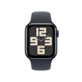 Apple Watch SE GPS + Cellular, Aluminium mitternacht, 40mm mit Sportarmband, mitternacht - S/M>