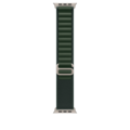 49 mm Alpine Loop Dunkelgrün – Medium – Titan Natur