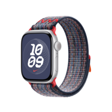 Sie sehen das Produktbild 03 von Apple Watch 42mm Nike Sport Loop, blau/rot Apple Watch 42mm Nike Sport Loop, blau/rot