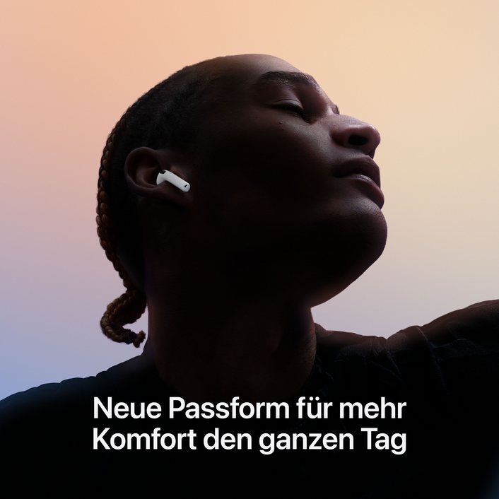 Sie sehen das Produktbild 06 von Apple AirPods 4 Apple AirPods 4