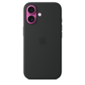 Sie sehen das Produktbild 05 von Apple iPhone 16 Silikon Case mit MagSafe, schwarz Apple iPhone 16 Silikon Case mit MagSafe, schwarz