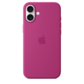 Apple iPhone 16 Plus Silikon Case mit MagSafe, fuchsia