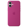 Apple iPhone 16 Plus Silikon Case mit MagSafe, fuchsia