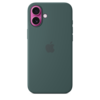 Apple iPhone 16 Plus Silikon Case mit MagSafe, seegrün