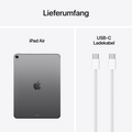 11" iPad Air Wi-Fi + Cellular 128 GB - Space Grau (M3)