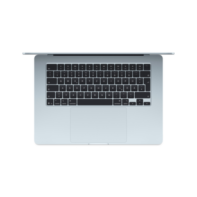 MacBook Air 15" mit M4 Chip, 10-Core CPU und 10-Core GPU, 16GB, 256GB SSD, himmelblau>