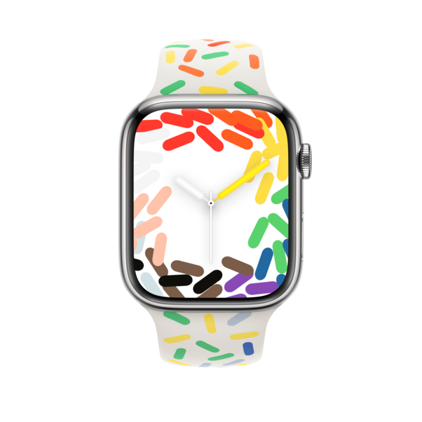 Apple Watch 45mm Sportarmband, Pride Edition, M/L
