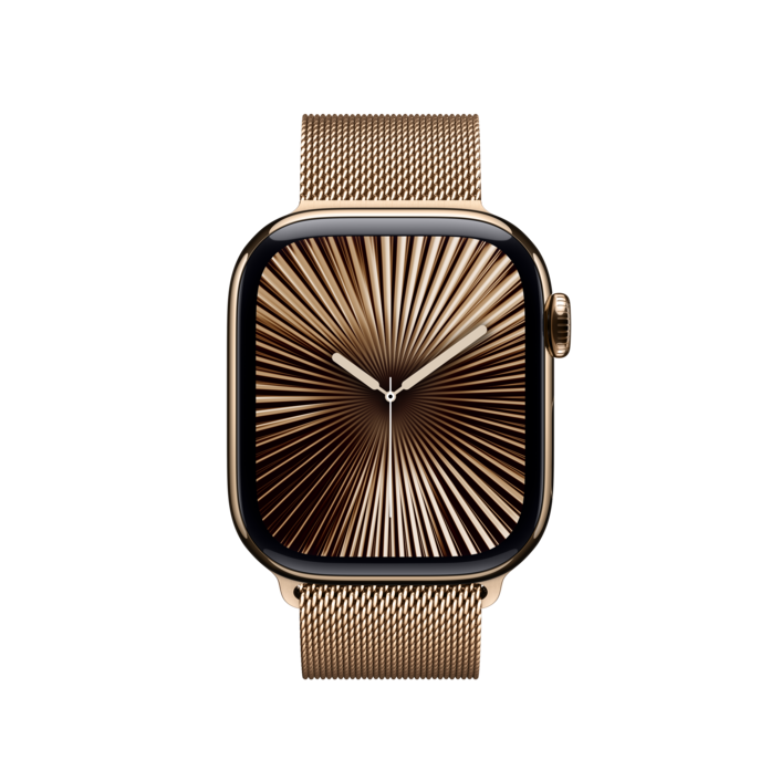 Apple Watch 42mm Milanaise-Armband, gold