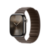 Apple Watch 42mm Armband mit Magnetverschluss, dunkeltaupe - S/M>