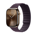 46 mm Armband mit Magnetverschluss Brombeere – M/L