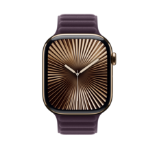 46 mm Armband mit Magnetverschluss Brombeere – M/L