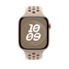 Apple Watch 46mm Nike Sportarmband, desert stone - S/M