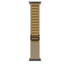 Apple Watch 49mm Alpin-Loop, mandel - medium - Gehäusefarbe schwarz