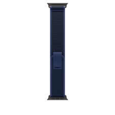 Sie sehen das Produktbild 02 von Apple Watch 49mm Trail-Loop, blau - M/L - Gehäusefarbe schwarz Apple Watch 49mm Trail-Loop, blau - M/L - Gehäusefarbe schwarz