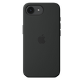 Apple iPhone 16e Silikon Case, schwarz