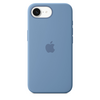 Apple iPhone 16e Silikon Case, winterblau