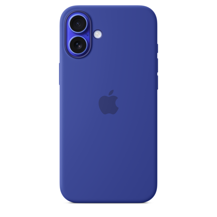 Apple iPhone 16 Plus Silikon Case mit MagSafe, ultramarin