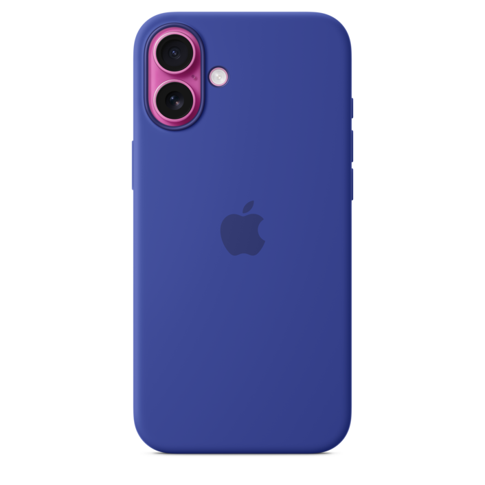 Apple iPhone 16 Plus Silikon Case mit MagSafe, ultramarin