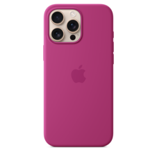 Sie sehen das Produktbild 02 von Apple iPhone 16 Pro Max Silikon Case mit MagSafe, fuchsia Apple iPhone 16 Pro Max Silikon Case mit MagSafe, fuchsia