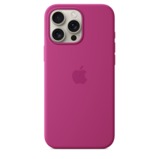 Sie sehen das Produktbild 03 von Apple iPhone 16 Pro Max Silikon Case mit MagSafe, fuchsia Apple iPhone 16 Pro Max Silikon Case mit MagSafe, fuchsia