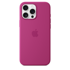 Sie sehen das Produktbild 04 von Apple iPhone 16 Pro Max Silikon Case mit MagSafe, fuchsia Apple iPhone 16 Pro Max Silikon Case mit MagSafe, fuchsia