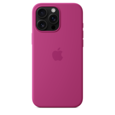 Sie sehen das Produktbild 05 von Apple iPhone 16 Pro Max Silikon Case mit MagSafe, fuchsia Apple iPhone 16 Pro Max Silikon Case mit MagSafe, fuchsia