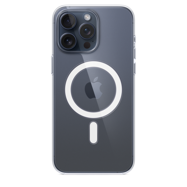 Sie sehen das Produktbild 03 von Apple iPhone 15 Pro Max Clear Case mit MagSafe, transparent Apple iPhone 15 Pro Max Clear Case mit MagSafe, transparent