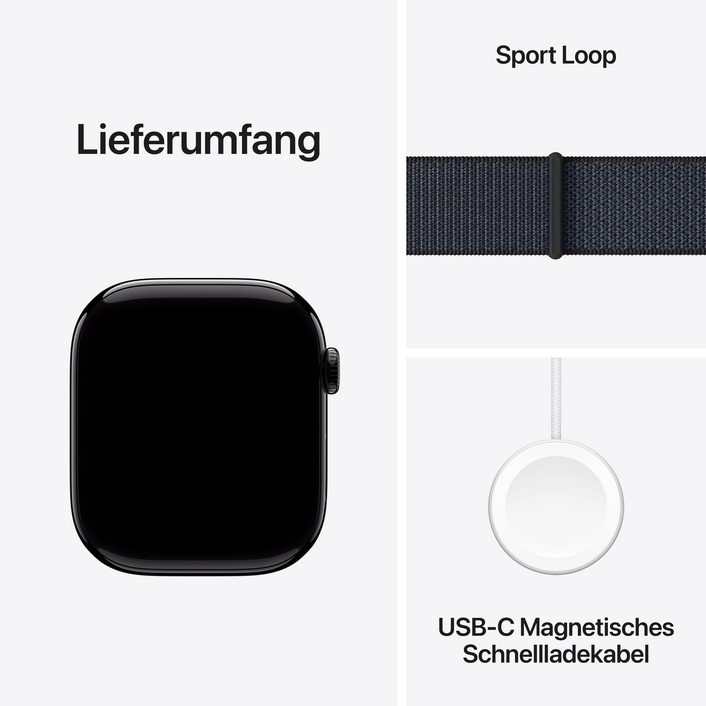 Sie sehen das Produktbild 18 von Apple Watch Series 10 GPS, Aluminium diamantschwarz, 46mm mit Sport Loop, tinte> Apple Watch Series 10 GPS, Aluminium diamantschwarz, 46mm mit Sport Loop, tinte>