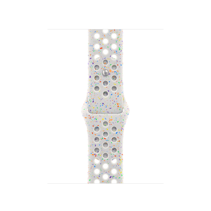 Apple Watch 40mm Nike Sportarmband, pure platinum - S/M