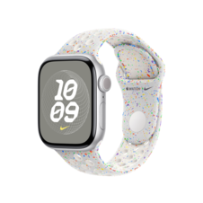 Apple Watch 40mm Nike Sportarmband, pure platinum - S/M