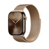 Apple Watch 46mm Milanaise-Armband, gold - S/M