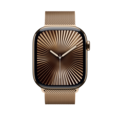 Apple Watch 46mm Milanaise-Armband, gold - S/M